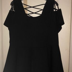 Torrid peplum blouse 🖤